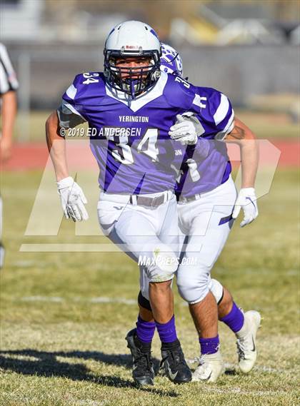 Thumbnail 1 in Needles @ Yerington (NIAA 2A State Semifinal) photogallery.