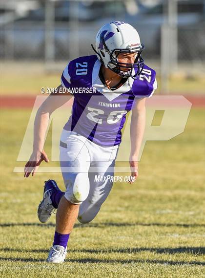 Thumbnail 3 in Needles @ Yerington (NIAA 2A State Semifinal) photogallery.