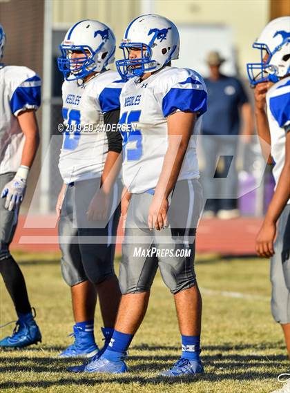 Thumbnail 2 in Needles @ Yerington (NIAA 2A State Semifinal) photogallery.