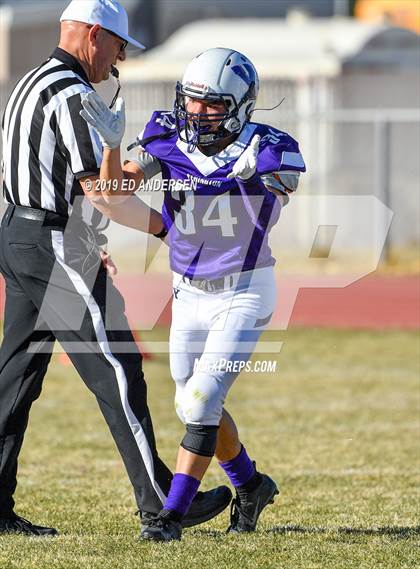 Thumbnail 1 in Needles @ Yerington (NIAA 2A State Semifinal) photogallery.