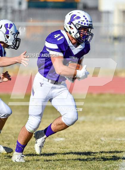 Thumbnail 3 in Needles @ Yerington (NIAA 2A State Semifinal) photogallery.