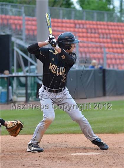 Thumbnail 3 in Noblesville vs. Science Hill (Demarini/Diamond Academy Baseball Classic) photogallery.