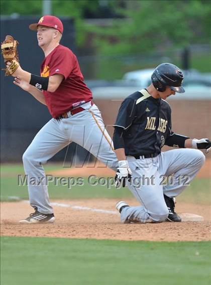 Thumbnail 2 in Noblesville vs. Science Hill (Demarini/Diamond Academy Baseball Classic) photogallery.