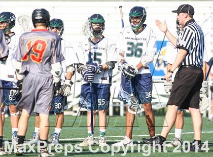 Thumbnail 1 in Hazelwood vs. Marquette (MSLA Division II Semifinal) photogallery.