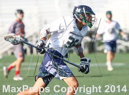 Thumbnail 2 in Hazelwood vs. Marquette (MSLA Division II Semifinal) photogallery.