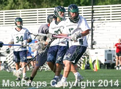 Thumbnail 2 in Hazelwood vs. Marquette (MSLA Division II Semifinal) photogallery.