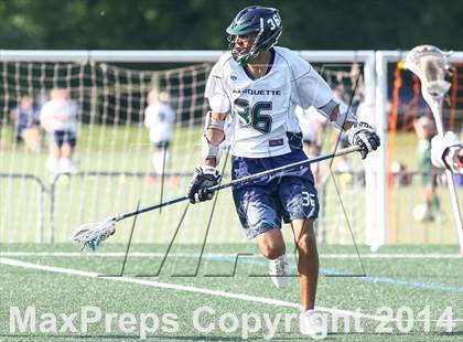 Thumbnail 3 in Hazelwood vs. Marquette (MSLA Division II Semifinal) photogallery.