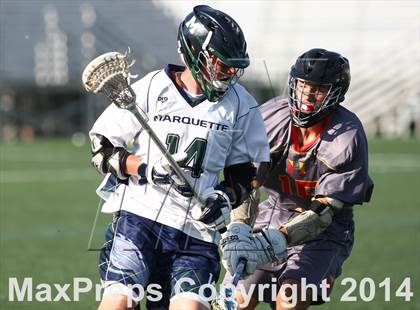 Thumbnail 1 in Hazelwood vs. Marquette (MSLA Division II Semifinal) photogallery.