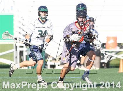 Thumbnail 1 in Hazelwood vs. Marquette (MSLA Division II Semifinal) photogallery.