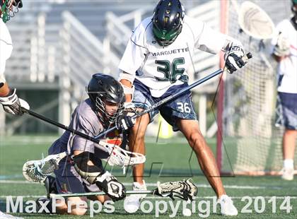 Thumbnail 1 in Hazelwood vs. Marquette (MSLA Division II Semifinal) photogallery.