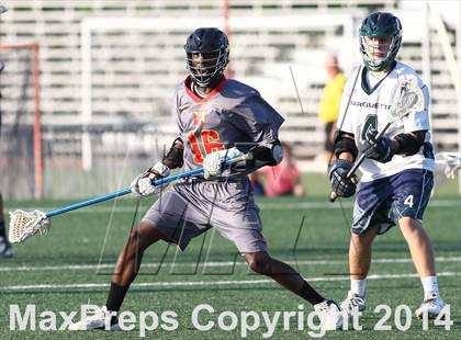 Thumbnail 2 in Hazelwood vs. Marquette (MSLA Division II Semifinal) photogallery.