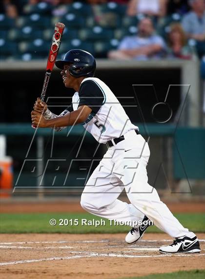 Thumbnail 2 in Laguna Creek vs. Sheldon (@ Raley Field) photogallery.