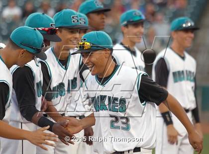 Thumbnail 3 in Laguna Creek vs. Sheldon (@ Raley Field) photogallery.