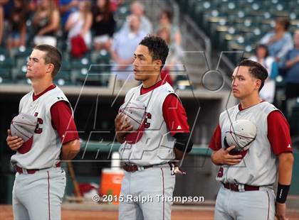 Thumbnail 2 in Laguna Creek vs. Sheldon (@ Raley Field) photogallery.