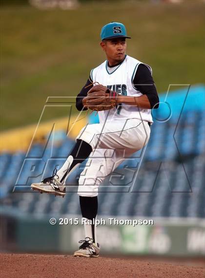 Thumbnail 1 in Laguna Creek vs. Sheldon (@ Raley Field) photogallery.