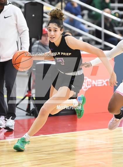 Thumbnail 2 in Example Academy Red vs. Lincoln Prep (Ontario, Canada) - (Nike Tournament of Champions) photogallery.