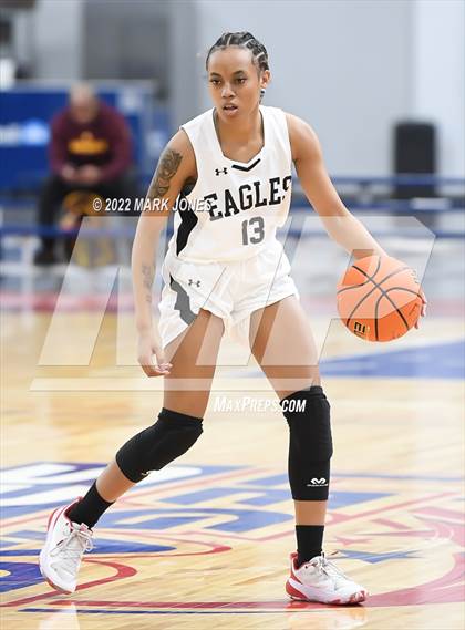 Thumbnail 1 in Example Academy Red vs. Lincoln Prep (Ontario, Canada) - (Nike Tournament of Champions) photogallery.