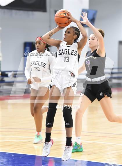 Thumbnail 3 in Example Academy Red vs. Lincoln Prep (Ontario, Canada) - (Nike Tournament of Champions) photogallery.