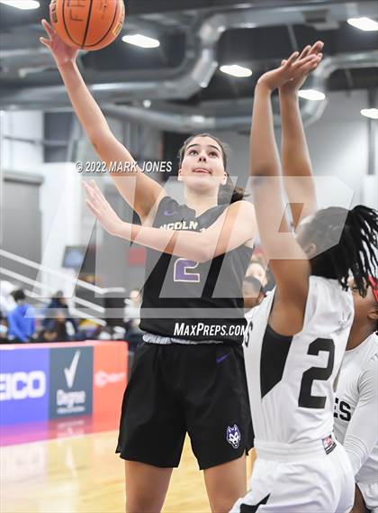 Thumbnail 1 in Example Academy Red vs. Lincoln Prep (Ontario, Canada) - (Nike Tournament of Champions) photogallery.