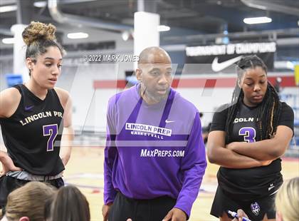 Thumbnail 1 in Example Academy Red vs. Lincoln Prep (Ontario, Canada) - (Nike Tournament of Champions) photogallery.