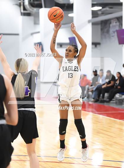 Thumbnail 1 in Example Academy Red vs. Lincoln Prep (Ontario, Canada) - (Nike Tournament of Champions) photogallery.