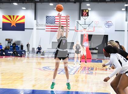 Thumbnail 3 in Example Academy Red vs. Lincoln Prep (Ontario, Canada) - (Nike Tournament of Champions) photogallery.