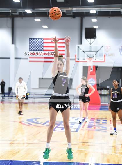 Thumbnail 2 in Example Academy Red vs. Lincoln Prep (Ontario, Canada) - (Nike Tournament of Champions) photogallery.