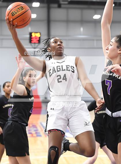 Thumbnail 1 in Example Academy Red vs. Lincoln Prep (Ontario, Canada) - (Nike Tournament of Champions) photogallery.