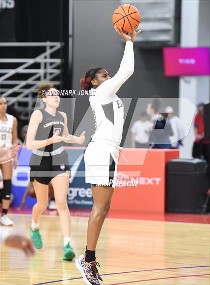 Thumbnail 1 in Example Academy Red vs. Lincoln Prep (Ontario, Canada) - (Nike Tournament of Champions) photogallery.