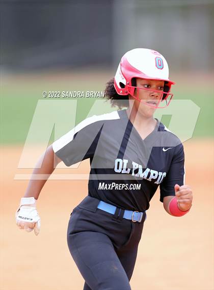 Thumbnail 1 in Olympic vs. South Mecklenburg (NCHSAA 4A Round 2 Playoff) photogallery.