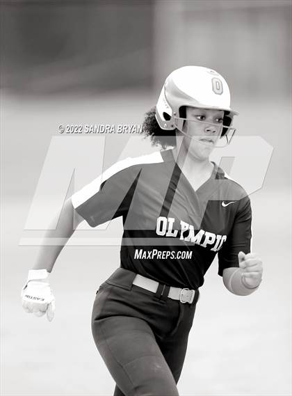 Thumbnail 2 in Olympic vs. South Mecklenburg (NCHSAA 4A Round 2 Playoff) photogallery.