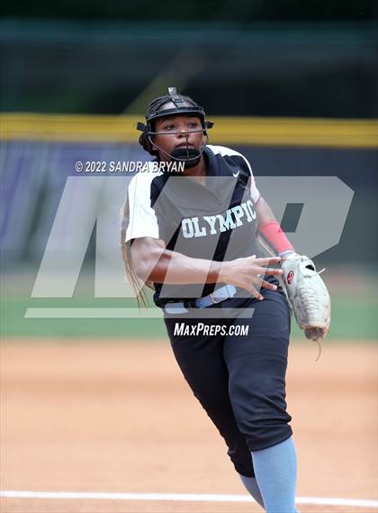 Thumbnail 1 in Olympic vs. South Mecklenburg (NCHSAA 4A Round 2 Playoff) photogallery.