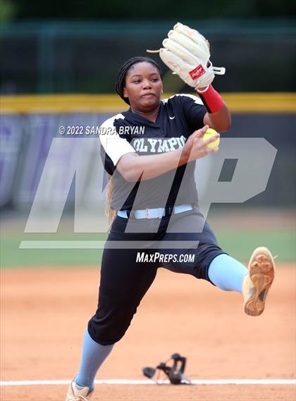 Thumbnail 3 in Olympic vs. South Mecklenburg (NCHSAA 4A Round 2 Playoff) photogallery.