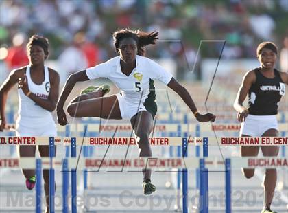 Thumbnail 1 in CIF State Track and Field (Girls 100m Hurdles) photogallery.