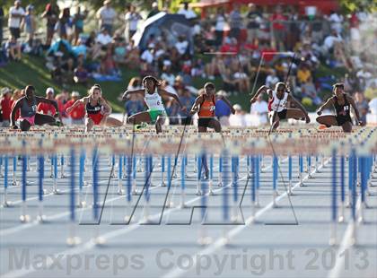 Thumbnail 1 in CIF State Track and Field (Girls 100m Hurdles) photogallery.