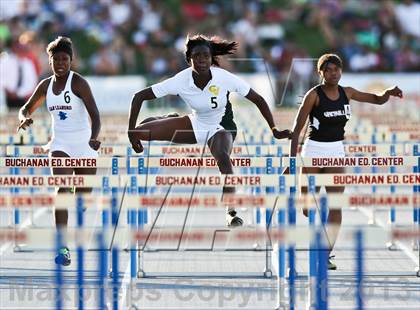 Thumbnail 1 in CIF State Track and Field (Girls 100m Hurdles) photogallery.