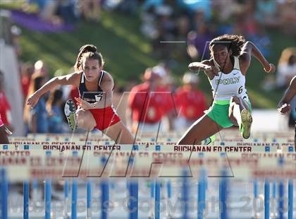 Thumbnail 1 in CIF State Track and Field (Girls 100m Hurdles) photogallery.