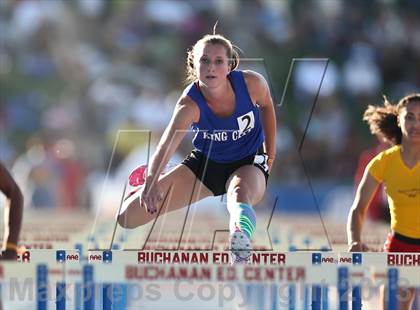 Thumbnail 3 in CIF State Track and Field (Girls 100m Hurdles) photogallery.