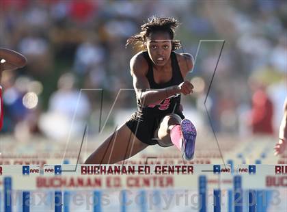 Thumbnail 3 in CIF State Track and Field (Girls 100m Hurdles) photogallery.