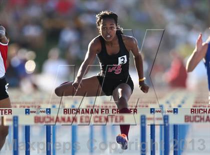 Thumbnail 1 in CIF State Track and Field (Girls 100m Hurdles) photogallery.