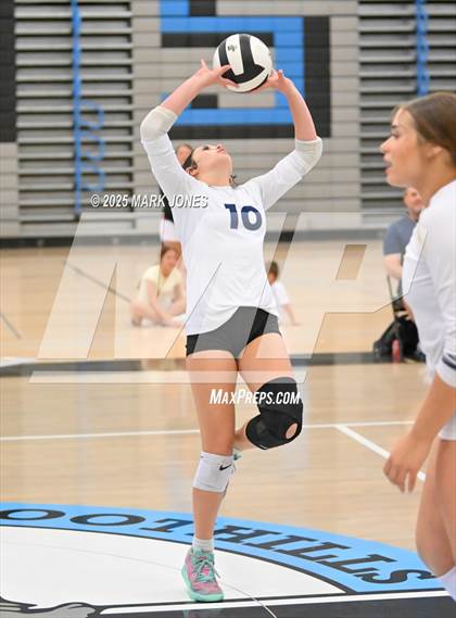 Thumbnail 2 in Estrella Foothills vs. Willow Canyon - Championship (Wolves Classic Volleyball Tournament) photogallery.
