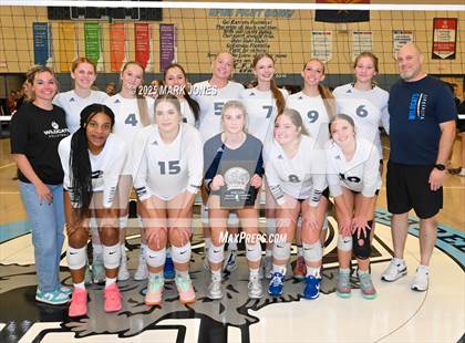 Thumbnail 2 in Estrella Foothills vs. Willow Canyon - Championship (Wolves Classic Volleyball Tournament) photogallery.