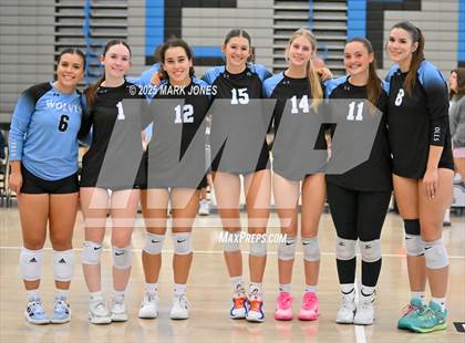 Thumbnail 3 in Estrella Foothills vs. Willow Canyon - Championship (Wolves Classic Volleyball Tournament) photogallery.