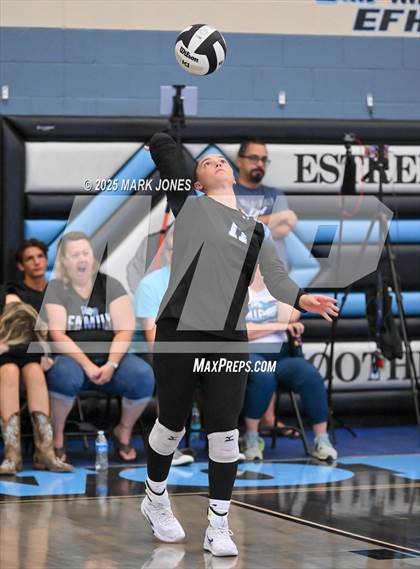 Thumbnail 1 in Estrella Foothills vs. Willow Canyon - Championship (Wolves Classic Volleyball Tournament) photogallery.
