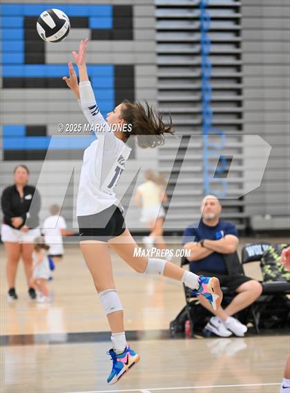 Thumbnail 3 in Estrella Foothills vs. Willow Canyon - Championship (Wolves Classic Volleyball Tournament) photogallery.