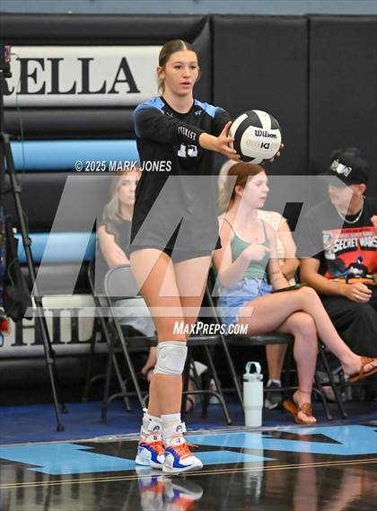 Thumbnail 3 in Estrella Foothills vs. Willow Canyon - Championship (Wolves Classic Volleyball Tournament) photogallery.