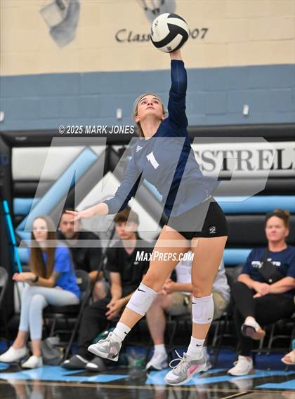 Thumbnail 2 in Estrella Foothills vs. Willow Canyon - Championship (Wolves Classic Volleyball Tournament) photogallery.