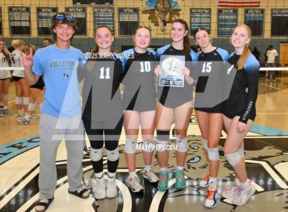 Thumbnail 3 in Estrella Foothills vs. Willow Canyon - Championship (Wolves Classic Volleyball Tournament) photogallery.