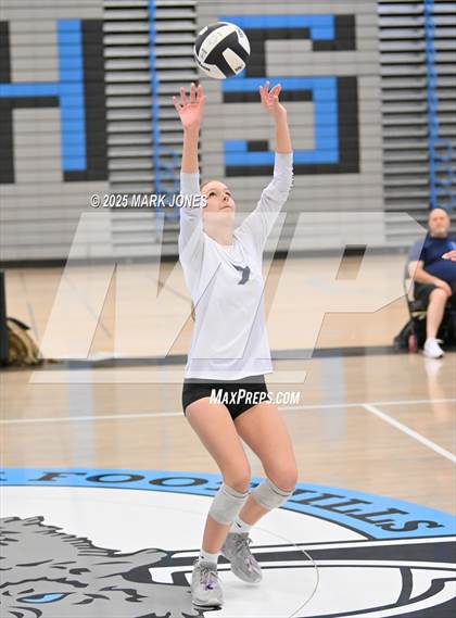 Thumbnail 2 in Estrella Foothills vs. Willow Canyon - Championship (Wolves Classic Volleyball Tournament) photogallery.