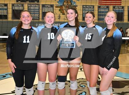 Thumbnail 1 in Estrella Foothills vs. Willow Canyon - Championship (Wolves Classic Volleyball Tournament) photogallery.